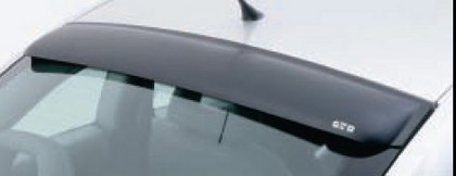 GTS Window Deflector Solarwing - Rear, Smoke